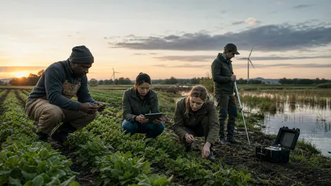 Agriculture & Environment professionals at work