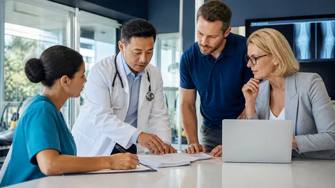 Healthcare & Wellness professionals at work
